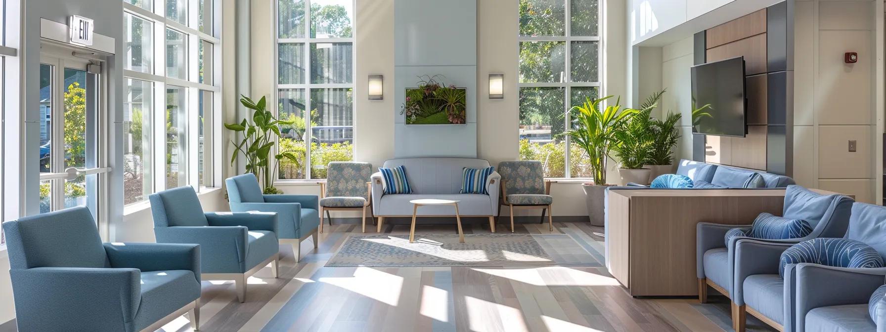 a bright and inviting addiction treatment center in massachusetts features modern therapy rooms and supportive communal spaces, reflecting a commitment to tailored recovery programs that address diverse individual needs. a bright and inviting addiction treatment center in massachusetts features modern therapy rooms and supportive communal spaces, reflecting a commitment to tailored recovery programs that address diverse individual needs.