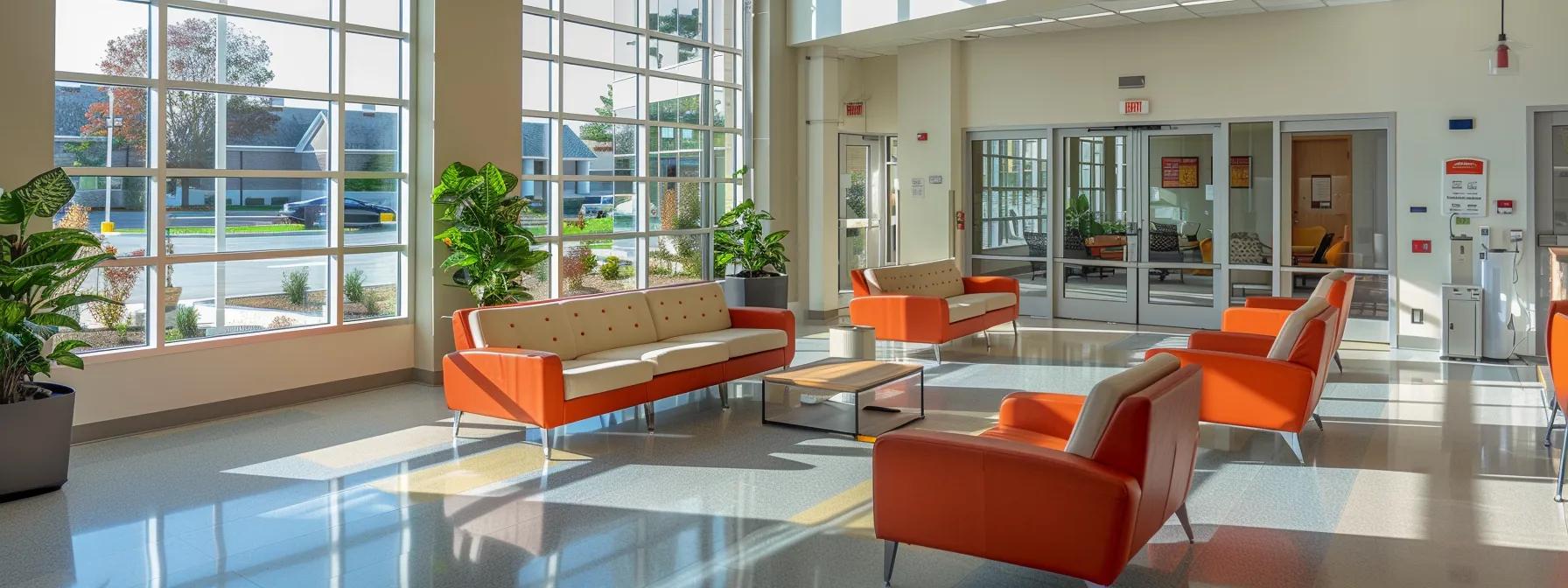 a bright and inviting interior of a massachusetts addiction treatment center, featuring modern furnishings and supportive spaces that symbolize a blend of traditional and innovative therapeutic practices in substance abuse recovery. a bright and inviting interior of a massachusetts addiction treatment center, featuring modern furnishings and supportive spaces that symbolize a blend of traditional and innovative therapeutic practices in substance abuse recovery.